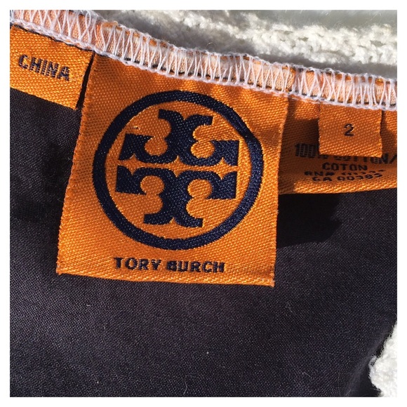 TORY BURCH NAVY BLUE TOP - Picture 3 of 5